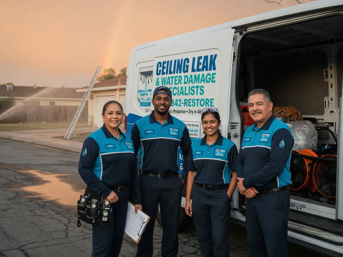 Ceiling Leak Cleanup company in Harrah, OK